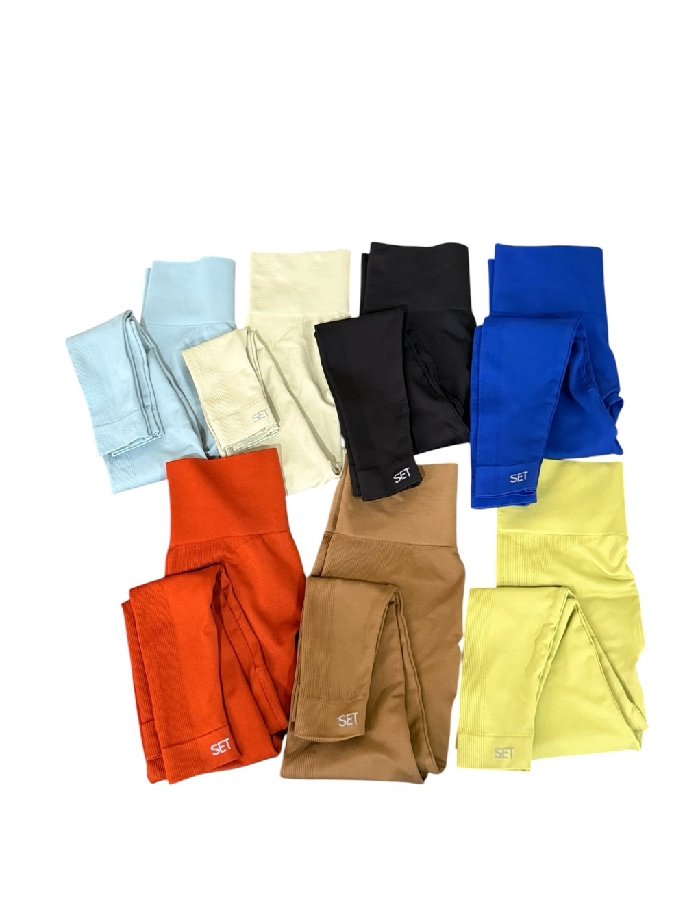 SET ACTIVE Lot 7 Yoga Fitness Sculpt Leggings